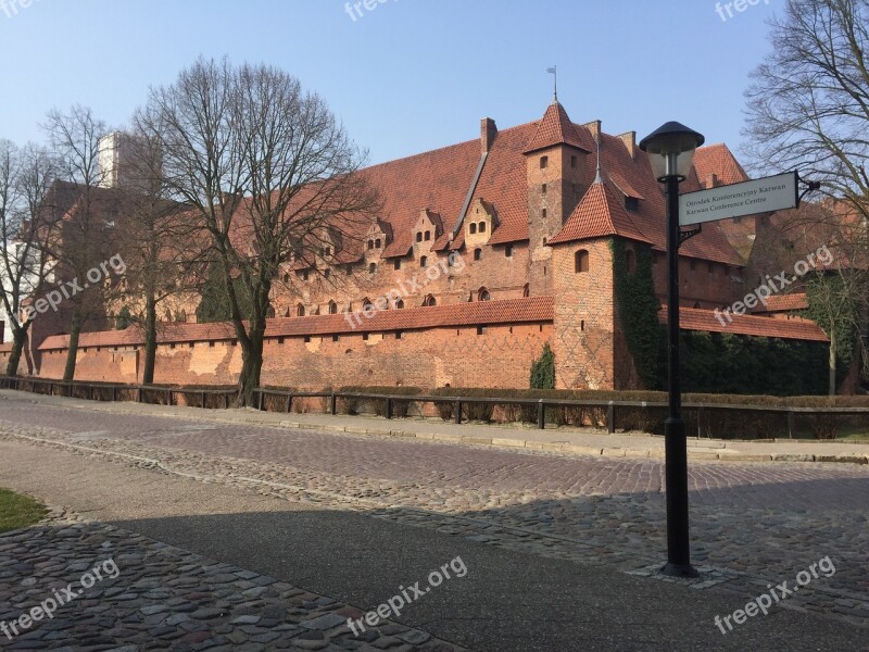 Masuria Poland Malbork Castle Monument