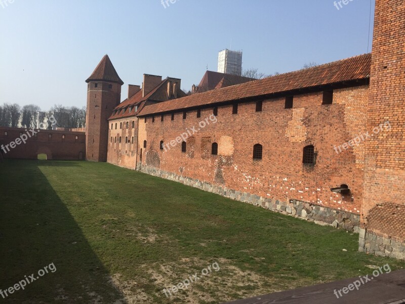 Masuria Poland Malbork Castle Monument