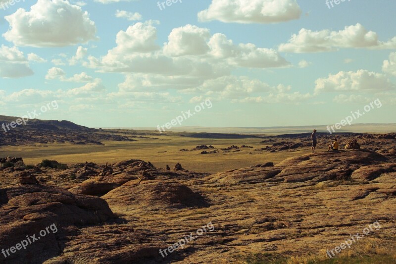 Suburbs Mongolia Travel Landscape Nature