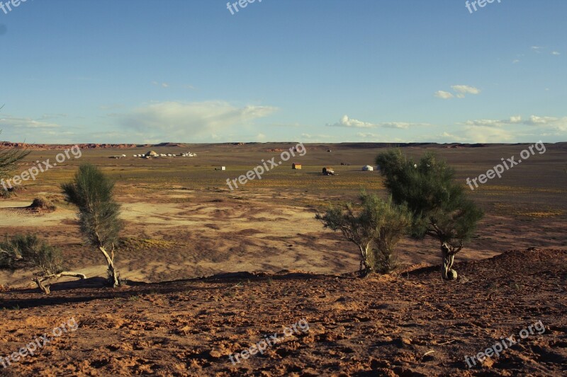 Suburbs Mongolia Travel Landscape Nature