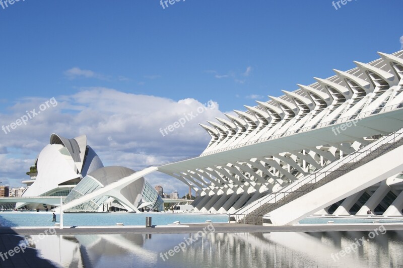 City Of Arts And Sciences Modern Architecture Valencia Travel Spain