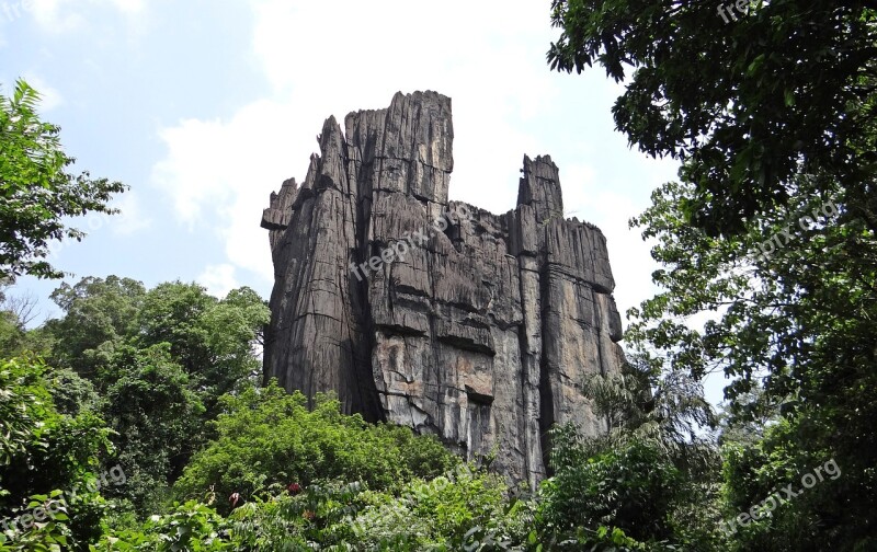 Yana Rock Formation Geology Karst Cliff