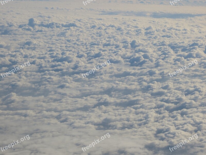 Clouds White Top View View Free Photos