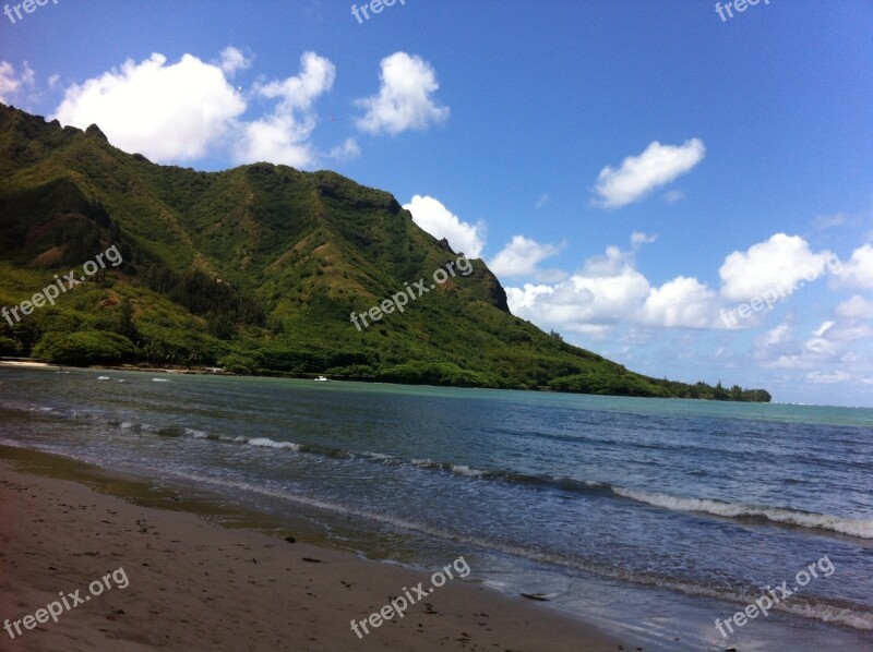 Mountain Beach Sea Travel Summer