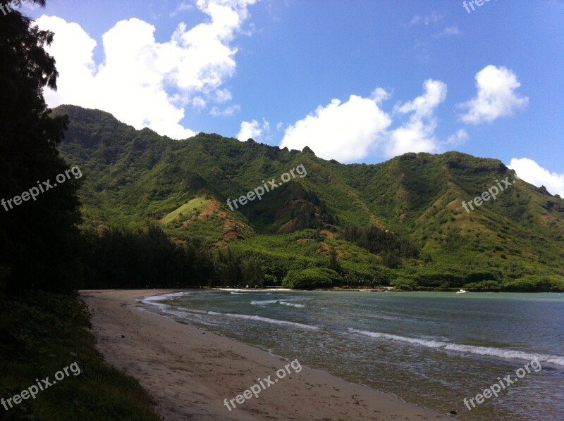 Beach Sand Ocean Summer Sea