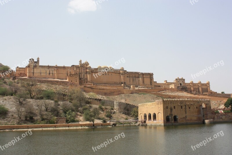 Amber India Fort Jaipur Rajasthan