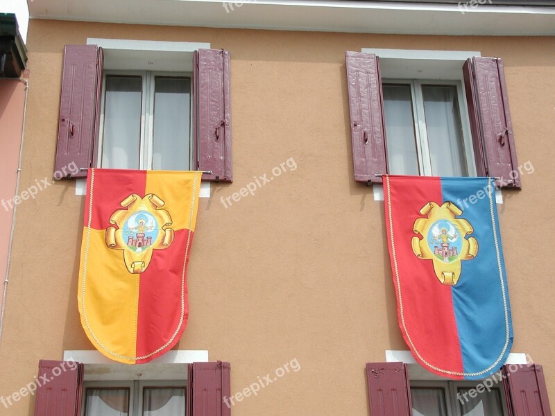 Facade Decorated Italy First Communion June