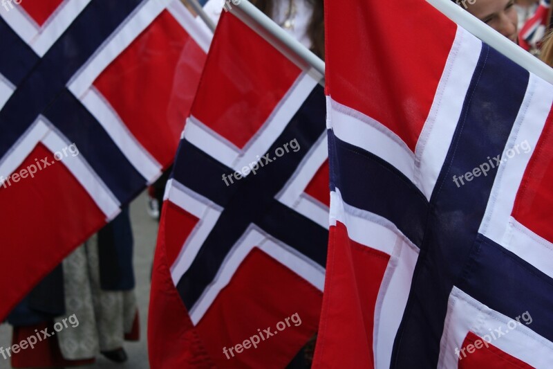 Norway Norwegian Flags Nationalism Holiday