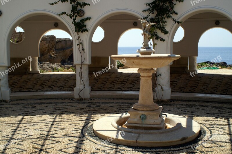 Greece Rhodes Kallithea Spa Columnar