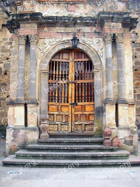 Mexico Door Old Town Vintage