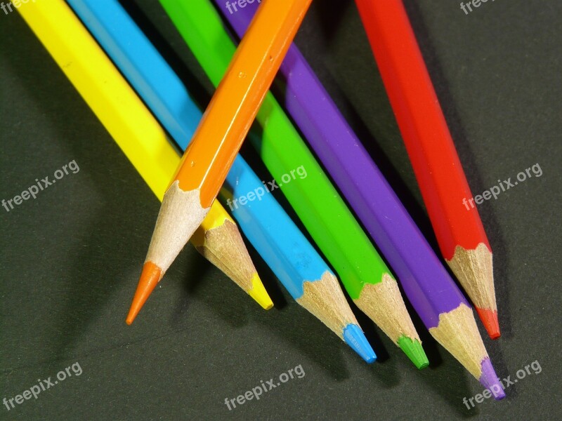 Colored Pencils Paint Pens Colour Pencils Colorful