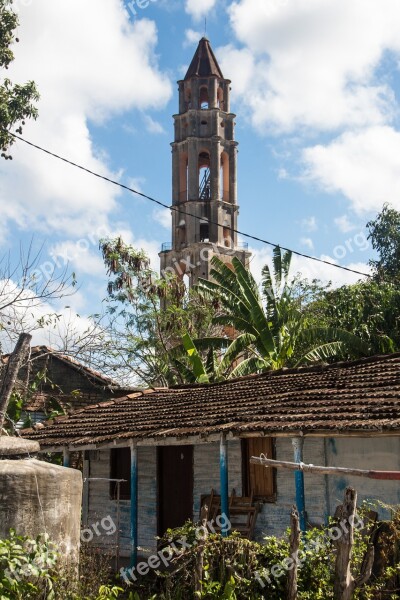 Tower Jungle Hut Cuba Trinidad