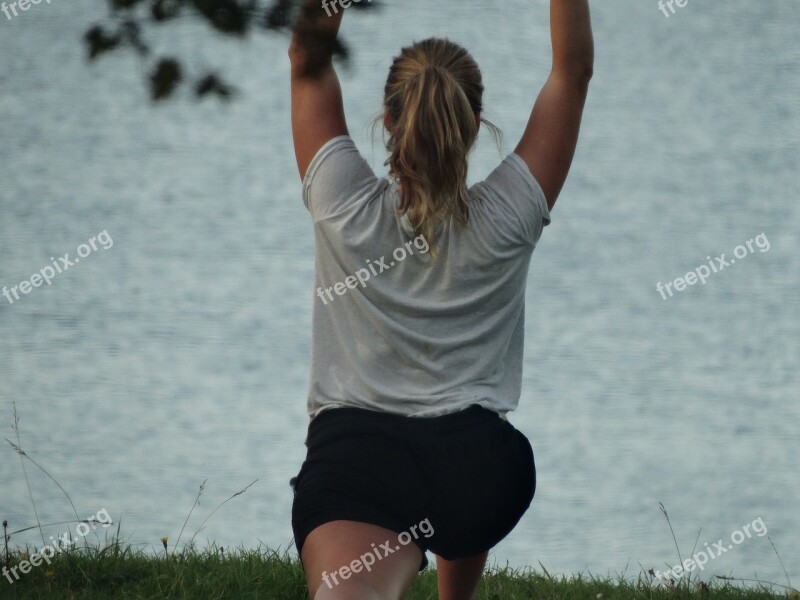 Sport Bless You Pilates Outdoors Free Photos