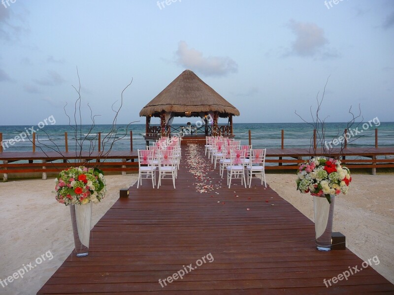 Wedding Decoration Beach Sea Caribbean