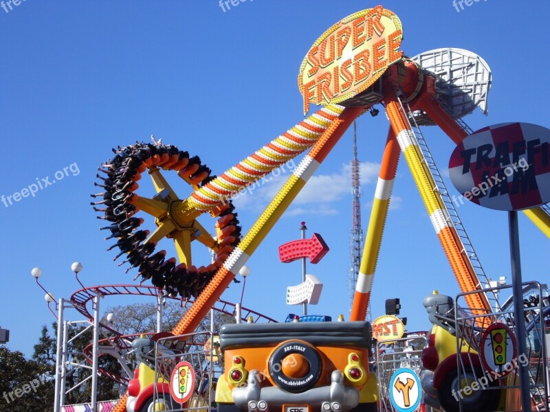 Amusement Park Joy Fun Extrem Free Photos