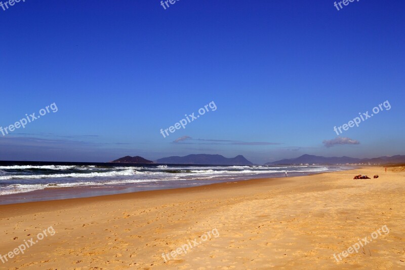 Beach Brazil Nature Orla Blue Sky