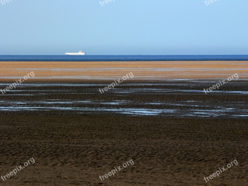 Sea Sand Ship Ocean Norfolk