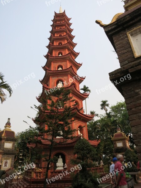 China Wind Temple Tower Free Photos