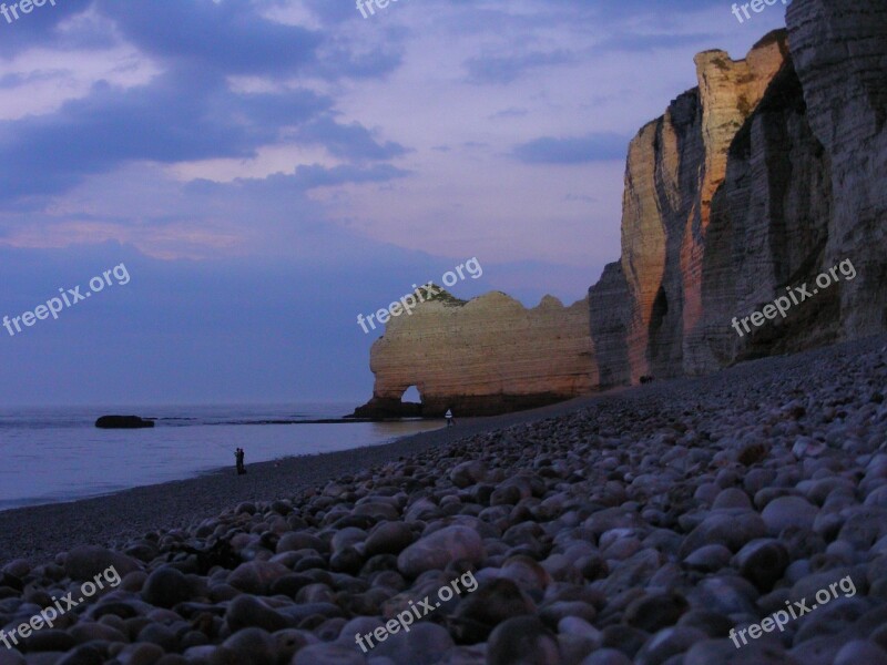 Etretat Normandy Cliffs France Free Photos