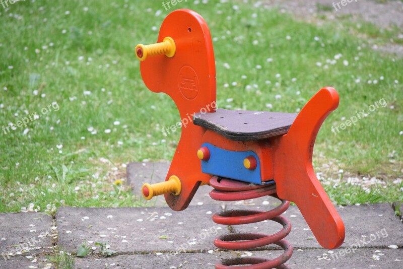 Games Playground Park Children Rocking Chair