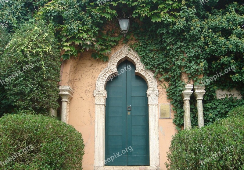 Park Door Lombardy Italy Villa