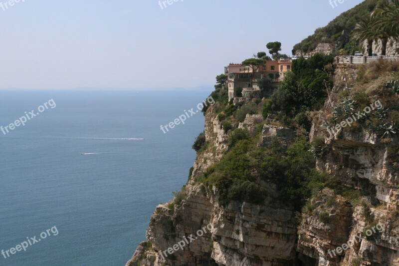 Amalfi Italy Coast Mediterranean Water