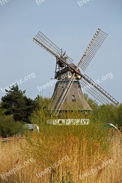 Windmill Mill Lower Saxony Free Photos