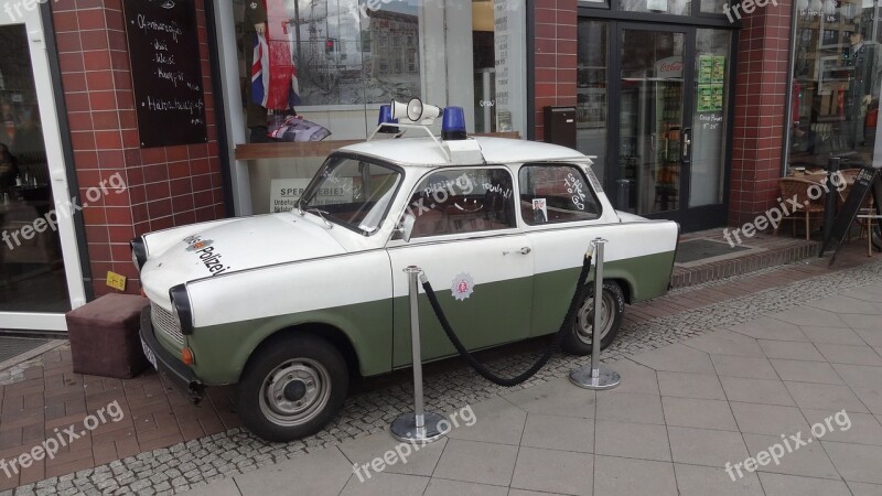 Trabbi Berlin National Police Free Photos