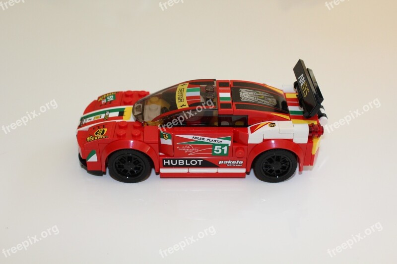 Lego Car Toy Ferrari Free Photos