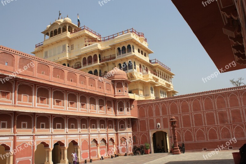 Jaipur India Rajasthan Architecture City Palace