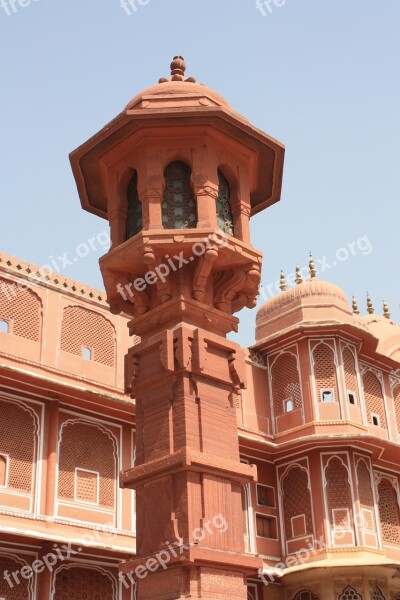 Jaipur India Rajasthan Architecture City Palace