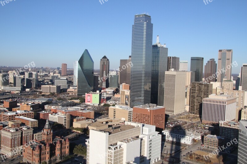 Skyline Dallas City Free Photos