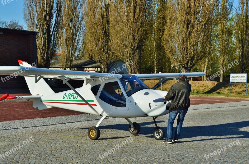 Airport Microlight Check Position Start Position