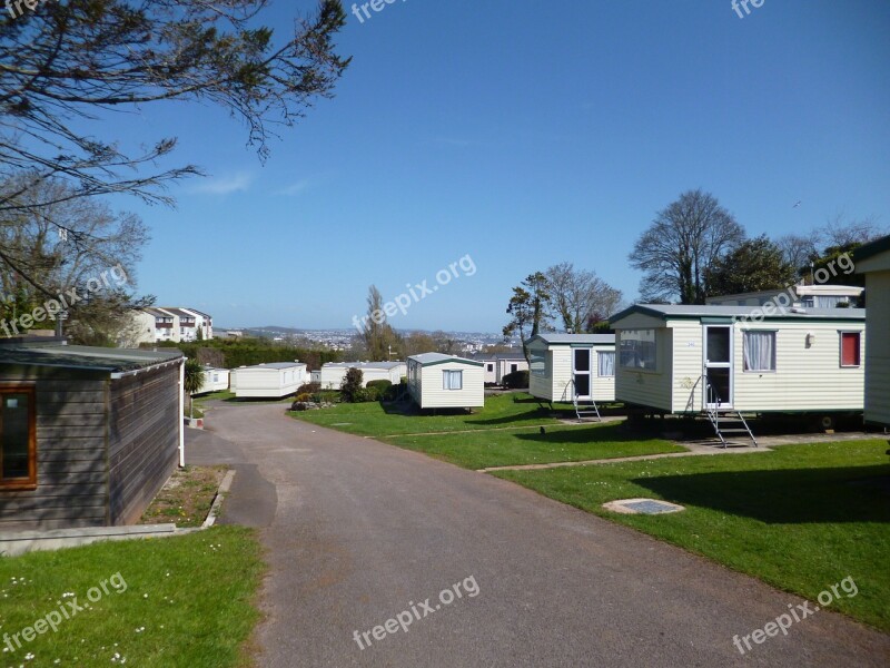 Caravan Caravan Park Holiday Vacation Free Photos