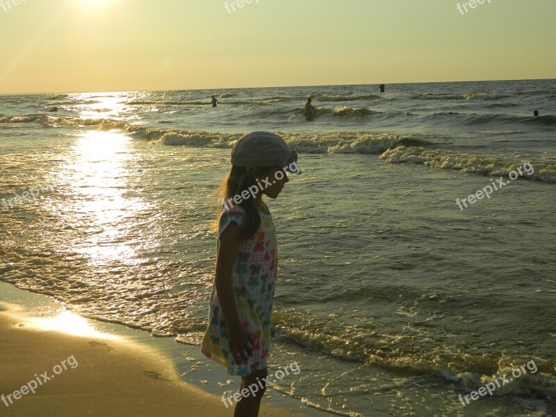 Child Sea Holidays Landscape Holiday