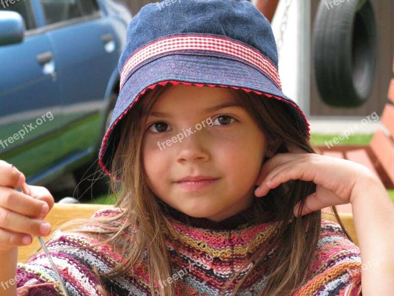 Child Hat Reverie Free Photos