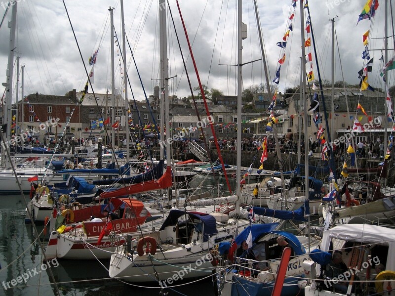 Padstow Harbour Cornwall Seaside Village