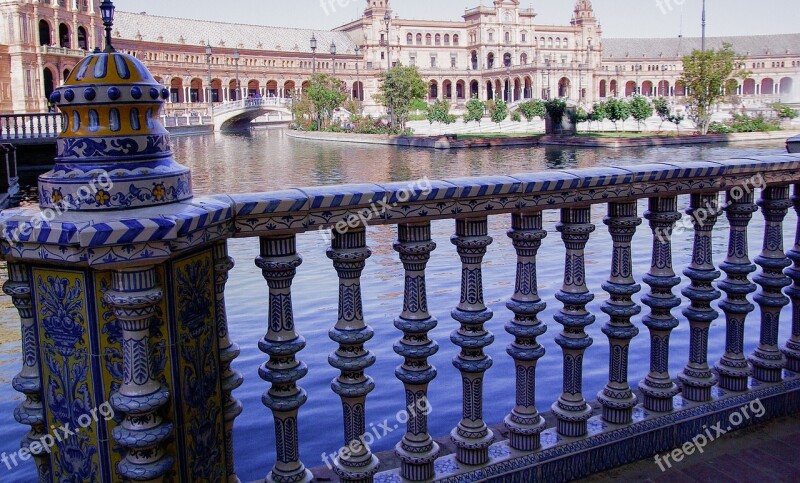 Andalusia Seville Palace Instead Of Spain Free Photos