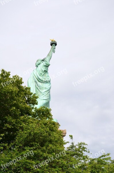 Statue Of Liberty Freedom July 4th Independence America