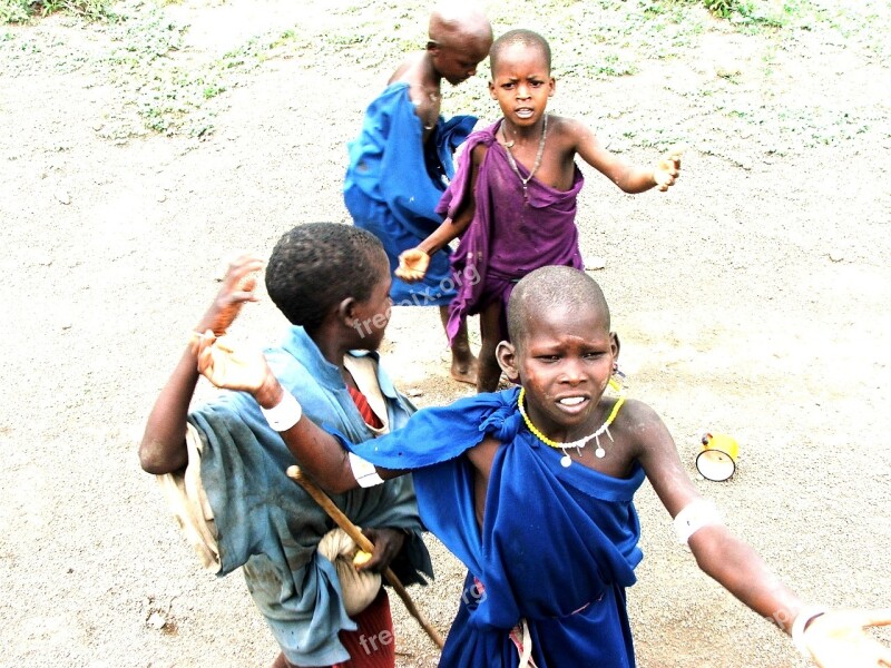 Africa Children Smile Little Girl Child