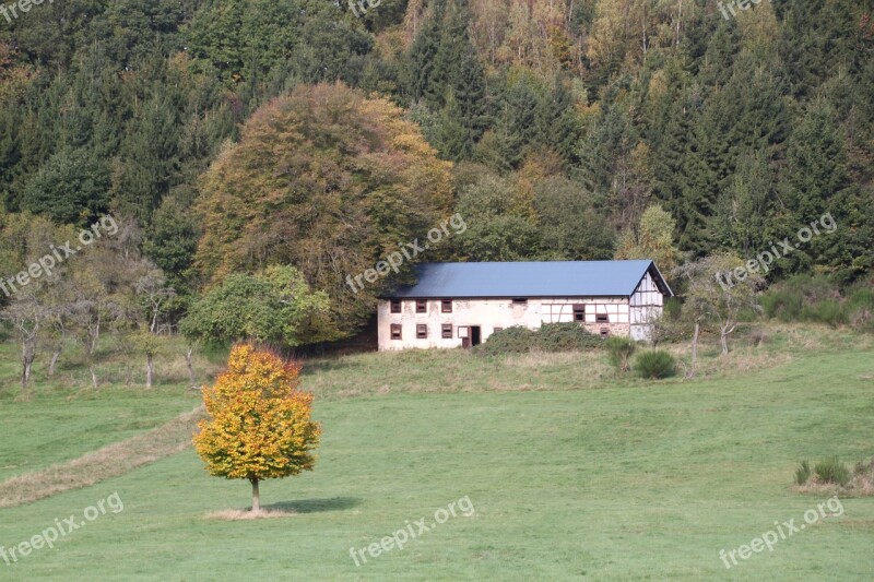 Eifel Farmhouse Fachwerkhaus Farm Agriculture