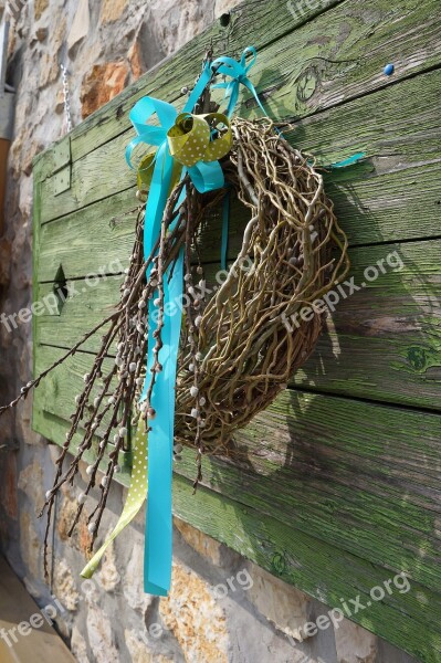 Easter Tape Barka Wreath Free Photos