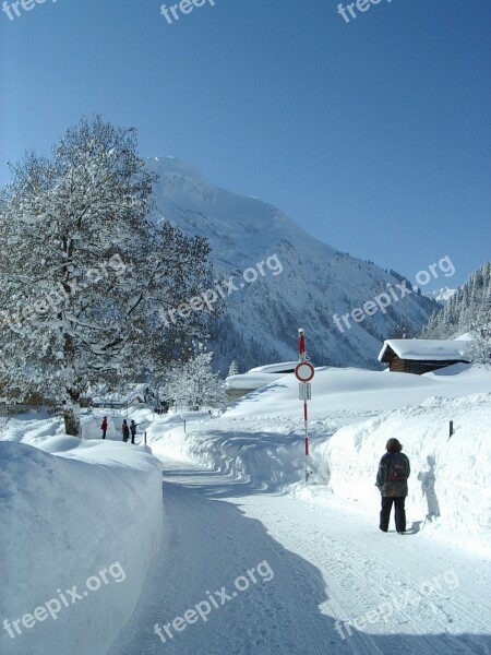 Snow Winter Höhenweg Lilli Mittelberg