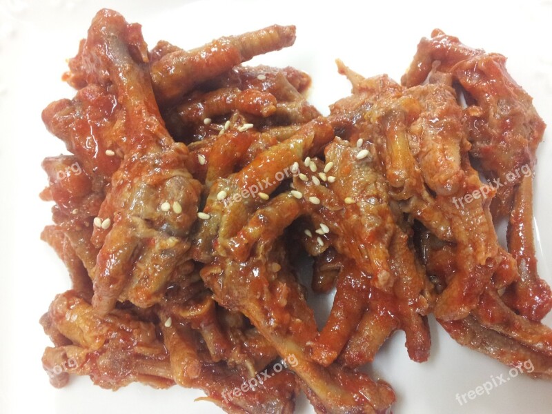 Chicken Feet Stir-fried Chicken Feet Spicy Chicken Feet Free Photos