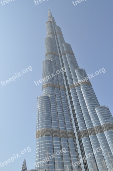 Burj Khalifa Tallest Building Tower Block Dubai City