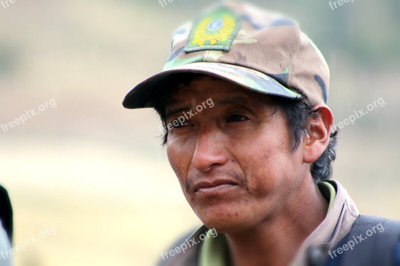 Man Tiraque Cochabamba Bolivia Free Photos