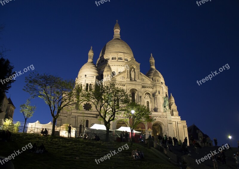 Dark Architecture France City Sights