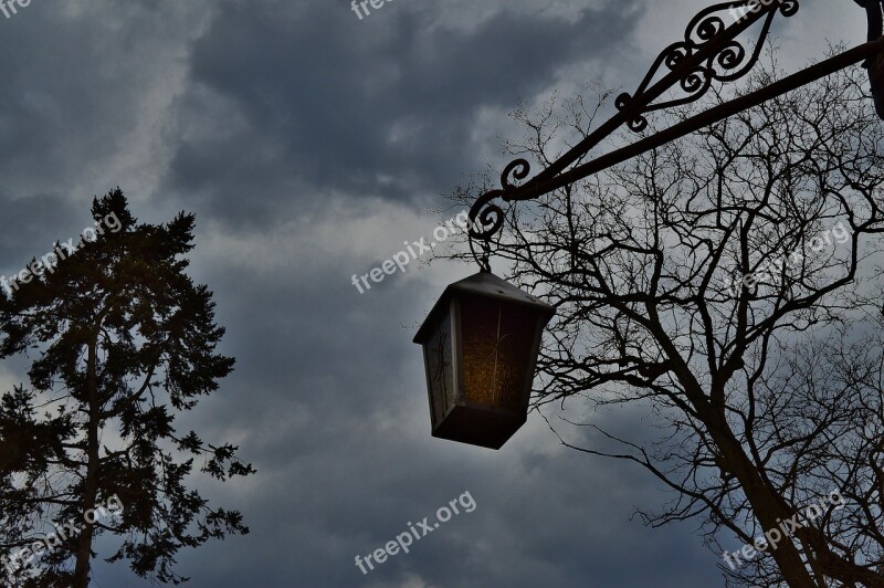 Lantern Mystical Esoteric Atmospheric Sky