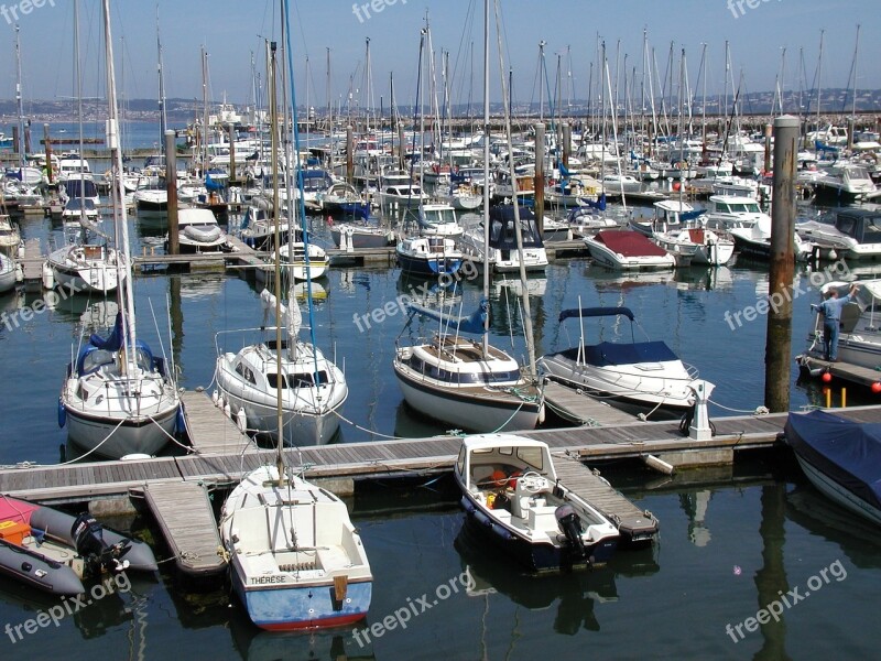 Marina Brixham Devon Sea Boats