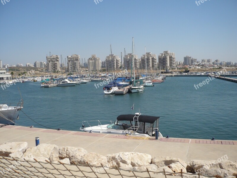 Marina Ashdod Sea Boats Ships